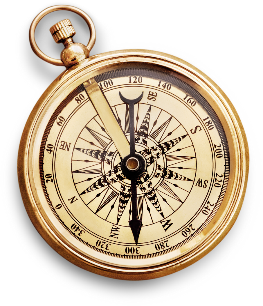 Golden Compass Device Isolated
